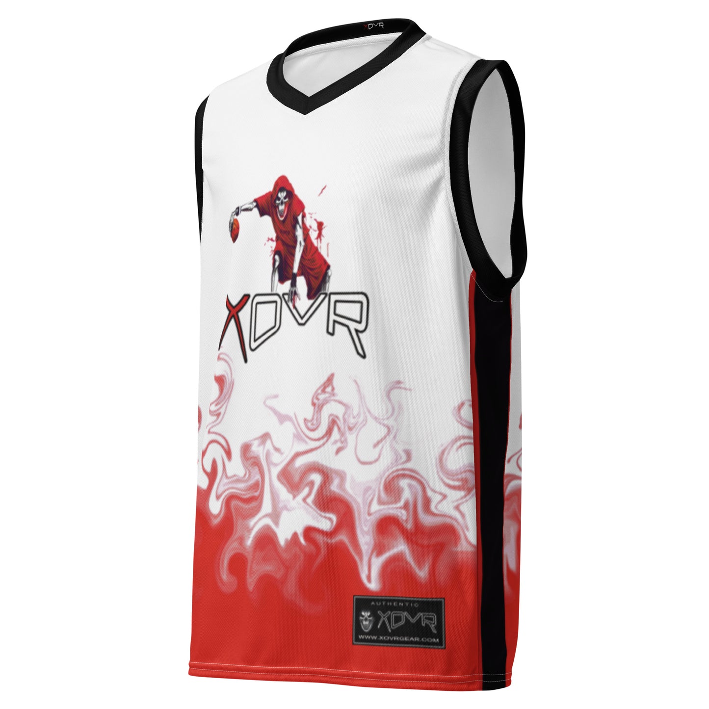 Heatin Up Basketball Jersey - White