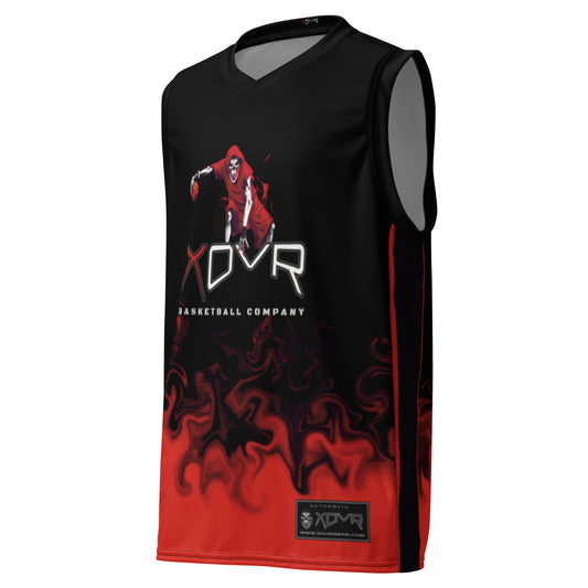 Heatin Up Basketball Jersey - Black