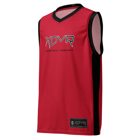 Signature Basketball Jersey - Red