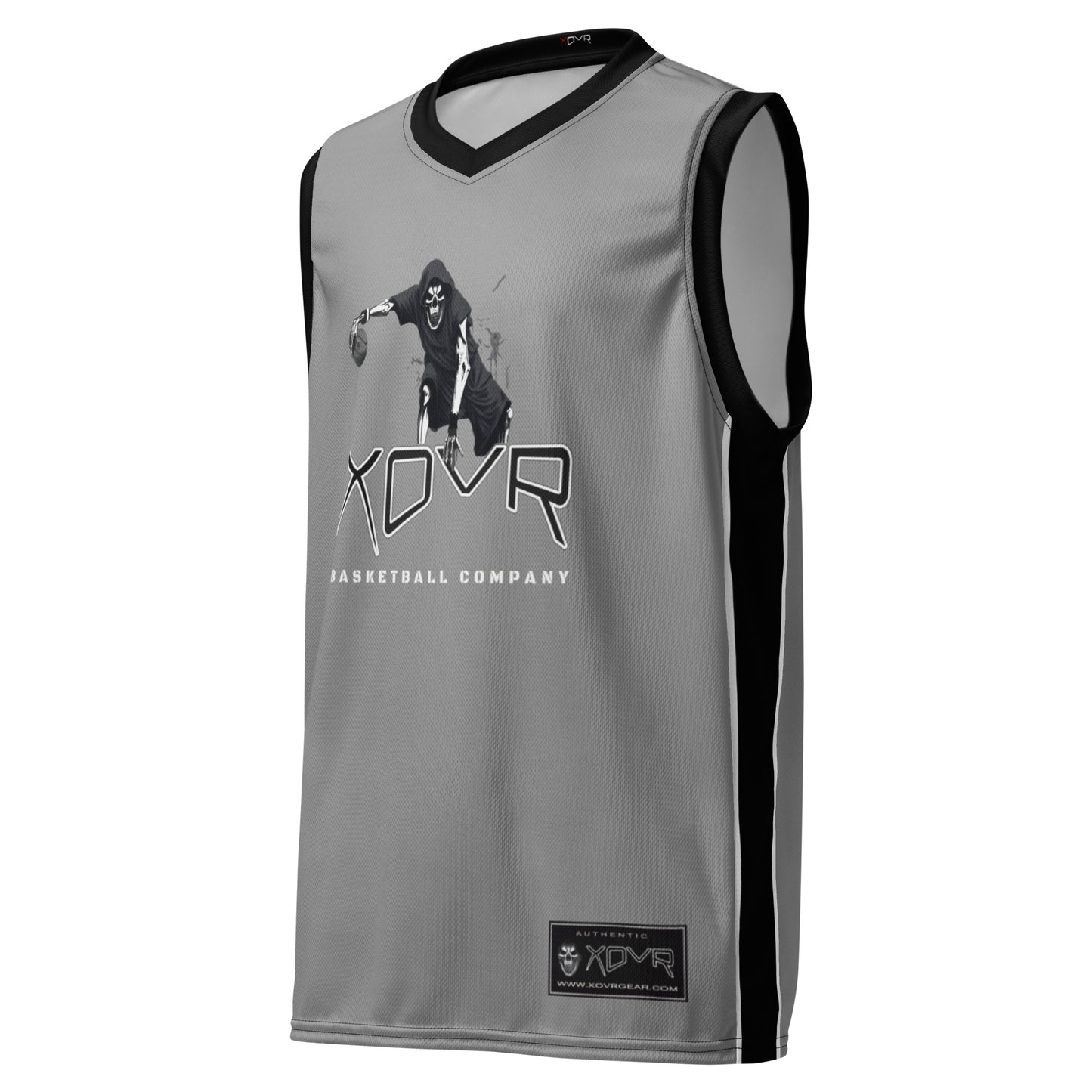 Reaper Basketball Jersey - Grey