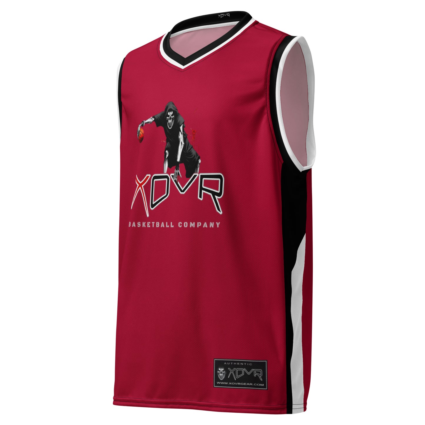 Reaper Basketball Jersey - Red v2