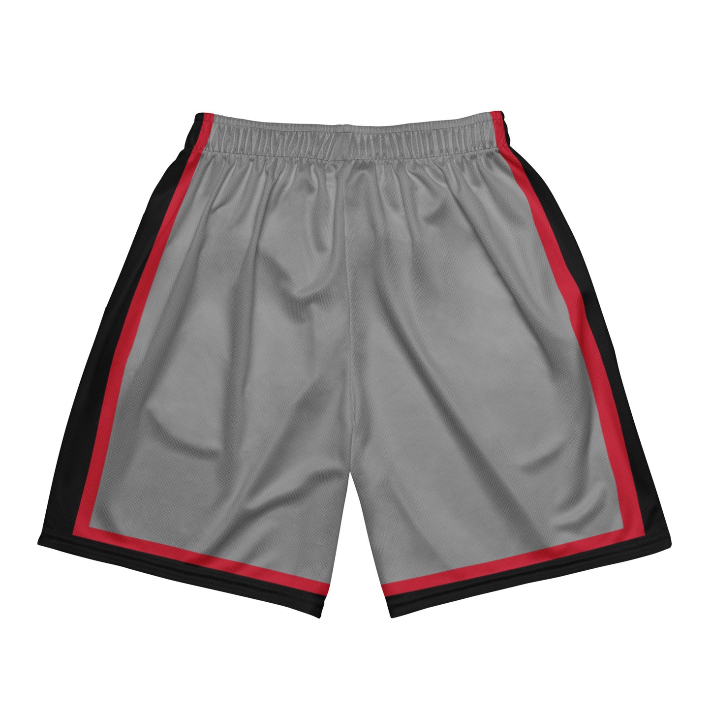 X'd up mesh shorts - Grey/Red