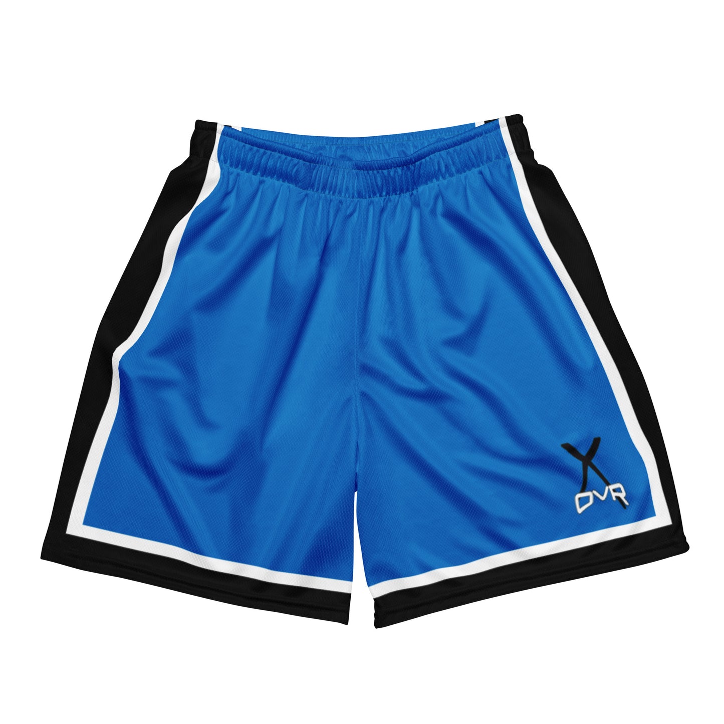 X'd up mesh shorts - Blue