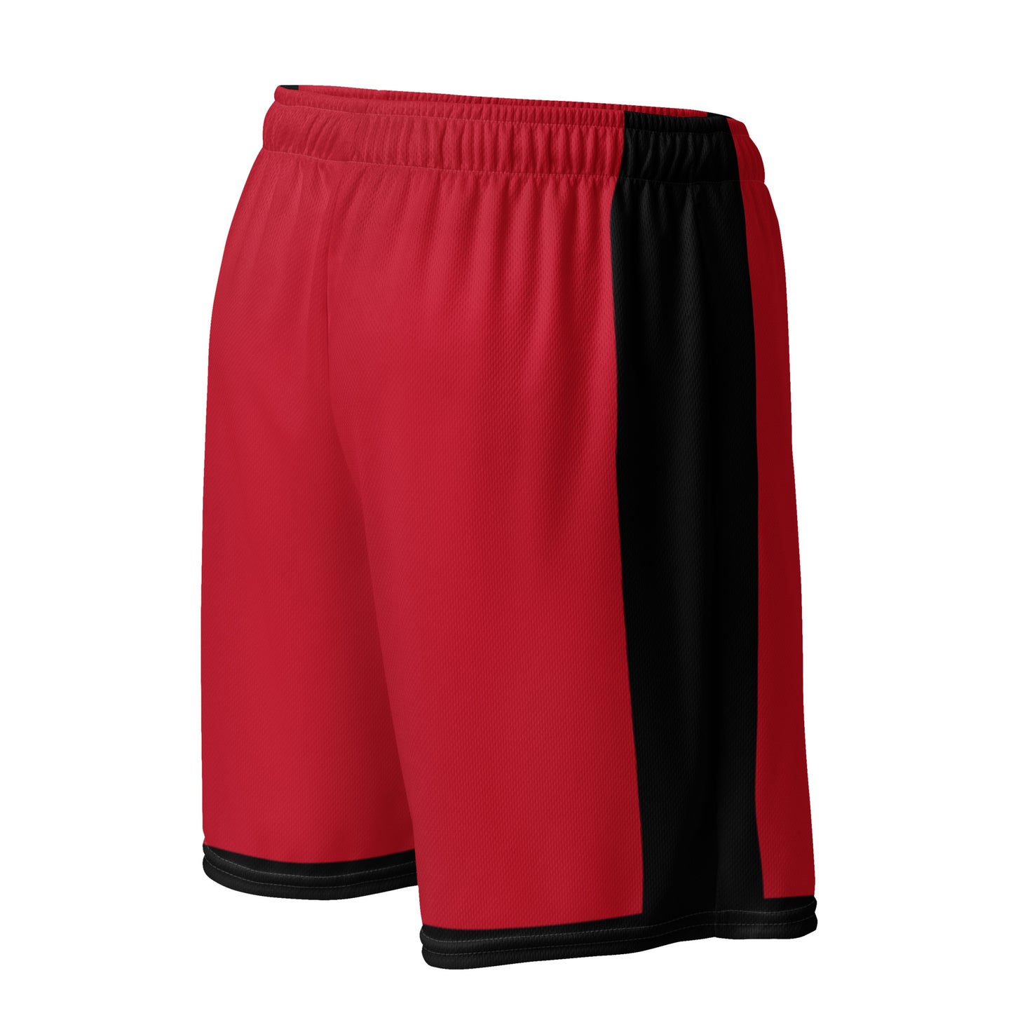 X'd up mesh shorts - Red/Black