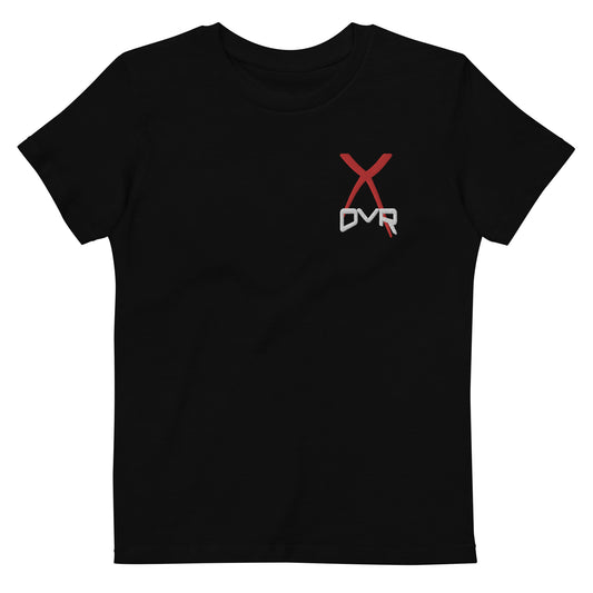 X'd up cotton kids t-shirt - Black