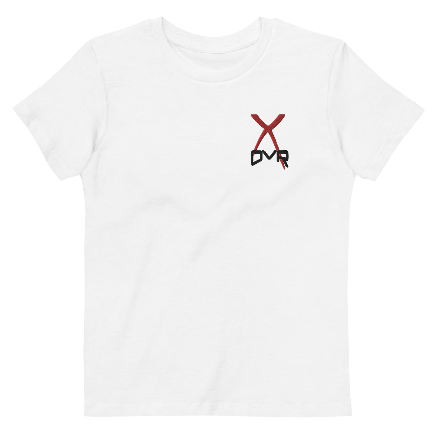 X'd up cotton kids t-shirt - White