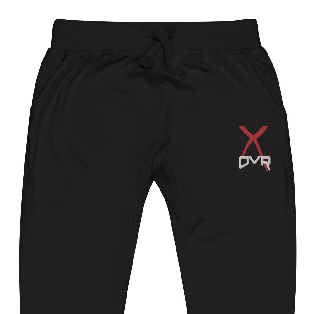 X'd up fleece sweatpants - Black