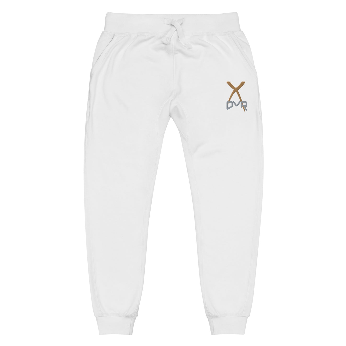 Women's X'd up fleece sweatpants - White