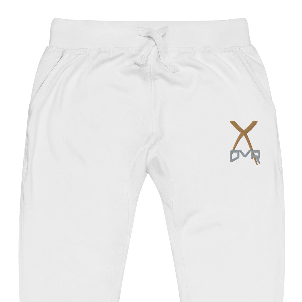 Women's X'd up fleece sweatpants - White